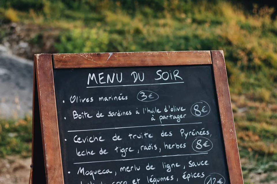 Menu del dia