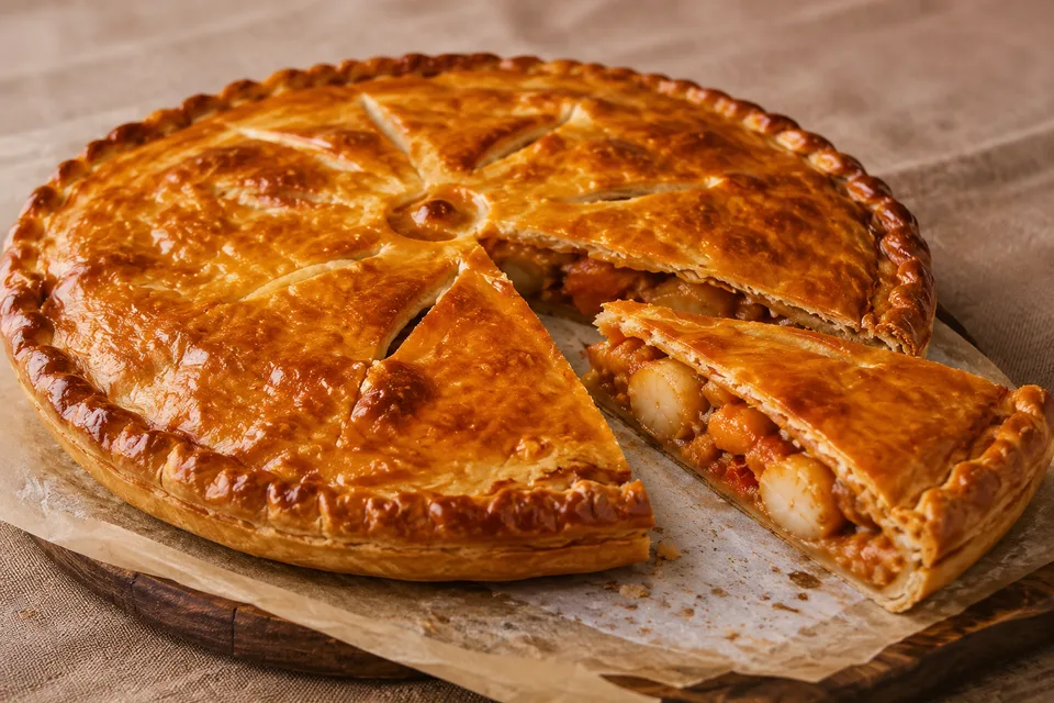 Empanada de zamburinas